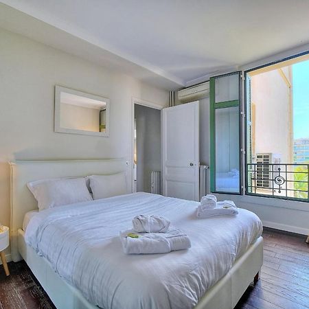 Immogroom - Large Apartment - Parking - Air Conditioning - Sea View - Wifi Канны Экстерьер фото