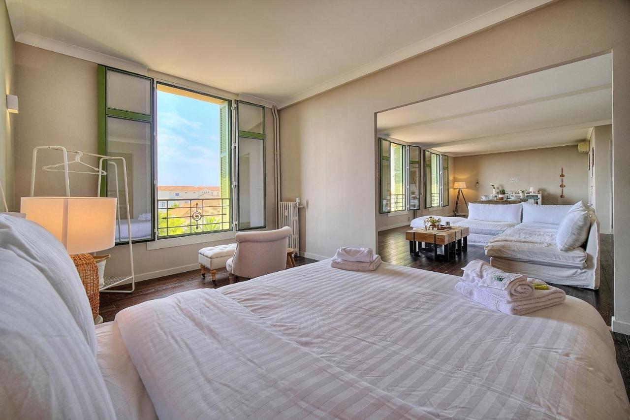 Immogroom - Large Apartment - Parking - Air Conditioning - Sea View - Wifi Канны Экстерьер фото