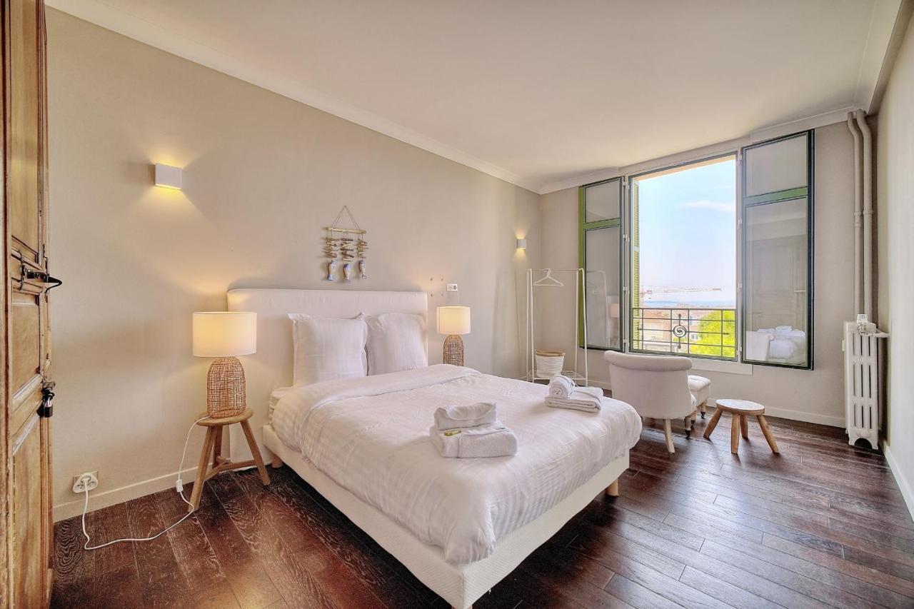 Immogroom - Large Apartment - Parking - Air Conditioning - Sea View - Wifi Канны Экстерьер фото